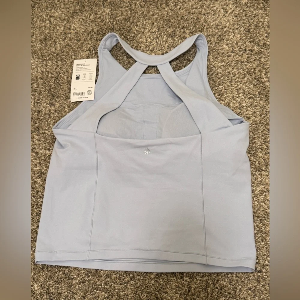 ATHLETA TRANSCEND BUILT-IN BRA TANK - Picture 3 of 3